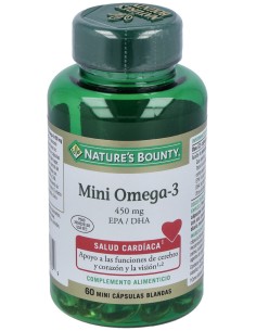 Nature'S Bounty Mini Omega 3 450Mg 60Caps