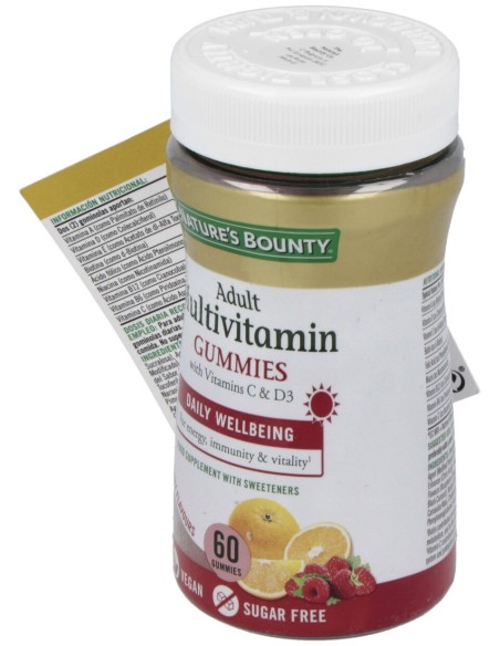 Gummies Multivitaminico Adulto 60Gominolas