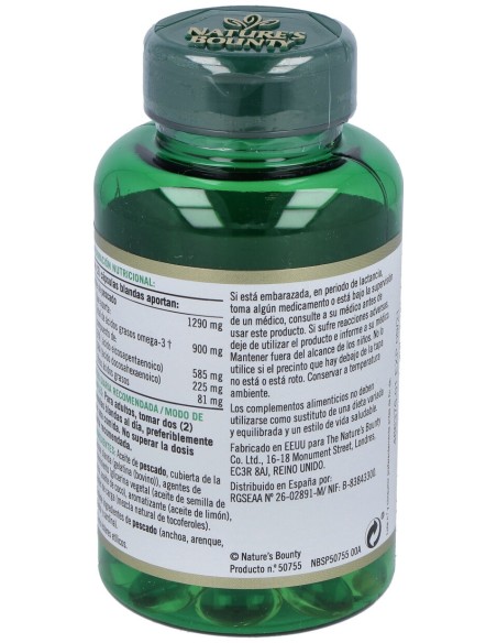 Nature'S Bounty Mini Omega 3 450Mg 60Caps