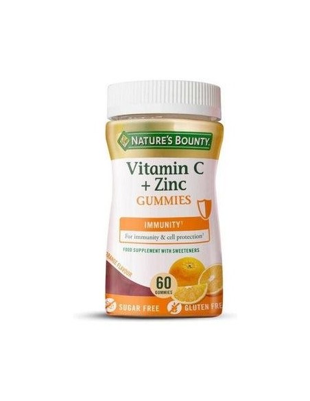 Nature'S Bounty Vitamin C Y Zinc Gummies 60Comp