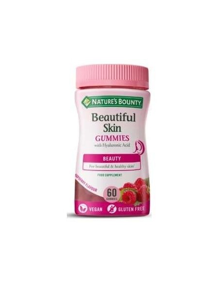 Nature'S Bounty Beautiful Skin Gummies Hyaluronic Acid 60Comp