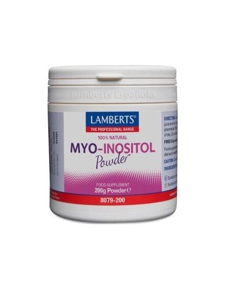 Lamberts Myo Inositol En Polvo 200G
