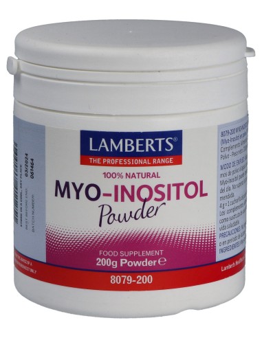 Lamberts Myo Inositol En Polvo 200G