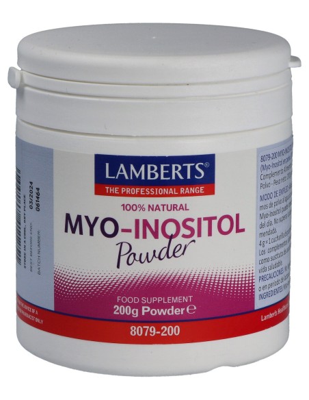 Lamberts Myo Inositol En Polvo 200G