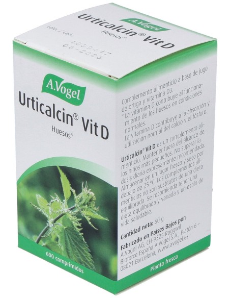 A.Vogel Urticalcin Vit D 600Comp