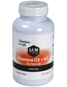 Lkn Vitamina D3 +K2 Huesos 50Comp
