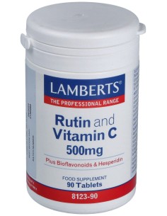 Lamberts Rutina Y Vitamina C 500Mg + Bioflavonoides 90...