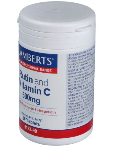 Lamberts Rutina Y Vitamina C 500Mg +...