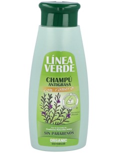Linea Verde Champú Antigrasa Con Romero 400Ml