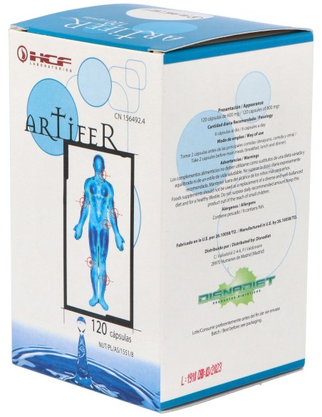 Hcf Artifer 500Mg 120Caps