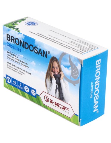 Hcf Brondosan 600Mg 45Caps