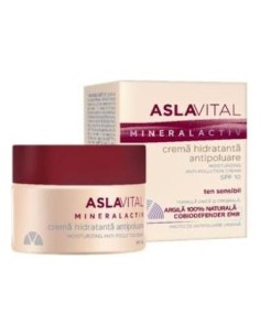 Aslavital Crema Hidratante Anticontaminacion Fps 10 50Ml