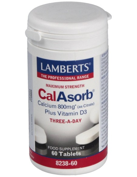 Calasorb Citrato De Calcio 800Mg.60Comp.