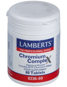 Lamberts Complejo De Cromo 60 Comprimidos