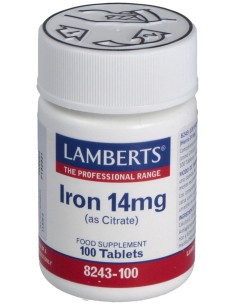 Lamberts Iron 14Mg 100 Tabletas