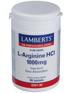 Lamberts L-Arginina Hci 1000Mg 90 Comprimidos