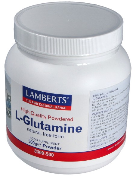 Lamberts L-Glutamine Polvo 500Gr.