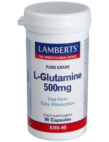 Lamberts L Glutamina 500 Mg90 Cap