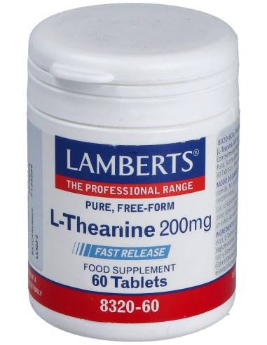 L-Teanina 200Mg. 60Comp.