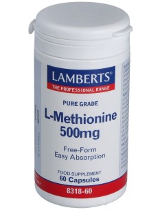 Lamberts L-Metionina 500Mg 60 Caps