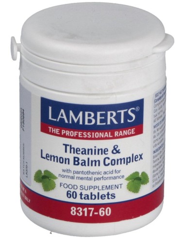 Complejo De Teanina Y Balsamo De Limon 60Comp.