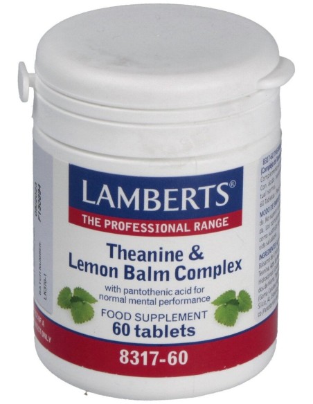 Complejo De Teanina Y Balsamo De Limon 60Comp.