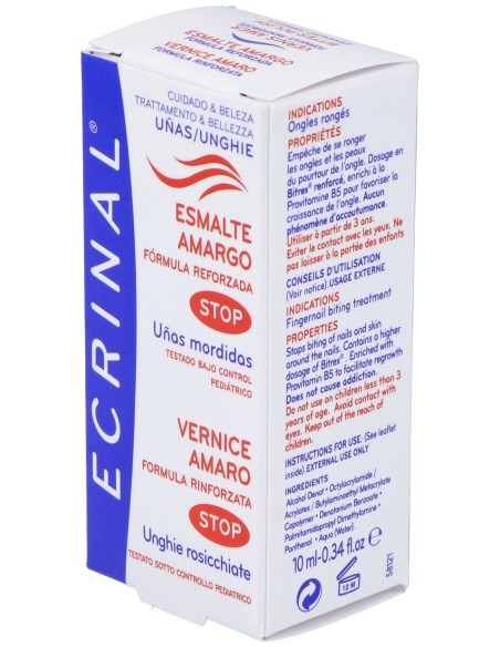 Esmalte Uñas Amargas 10Ml.