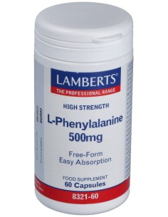 Lamberts L-Fenilalanina 500 Mg 60 Cápsulas