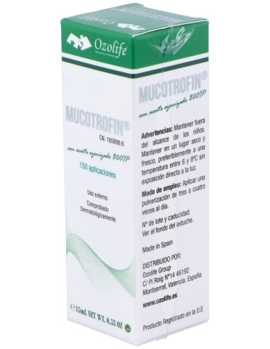 Mucotrofin Aceite Ozonizado 15Ml