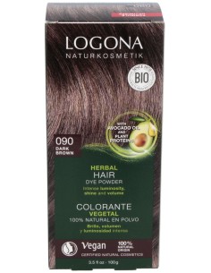 Colorante Vegetal Castaño Oscuro 090 100Gr.