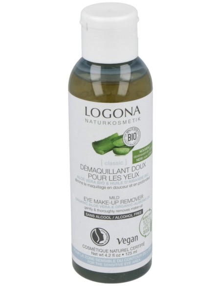 Logona Aceite Desmaquillante Ojos Suave Aloe Y Almendras 125Ml
