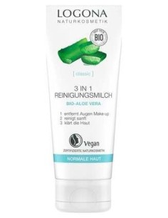 Logona Leche Limpiadora 3 En 1 Aloe Vera 100Ml
