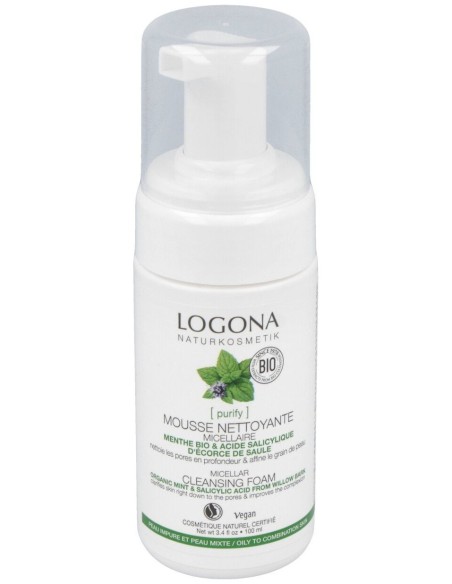 Espuma Limp. Micelar Menta-Acido Silicilico 100Ml.