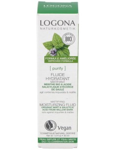 Fluido Hidratante Matificante Menta 30Ml.