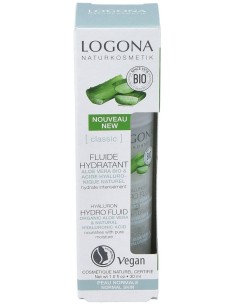Logona Fluido Hidratante Aloe Ácido Hialurónico 30Ml