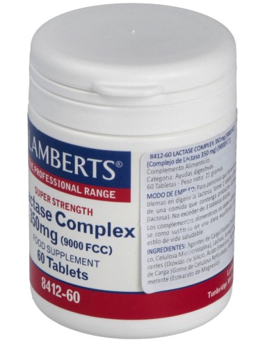 Complejo De Lactasa 9000Fcc Lamberts 60...