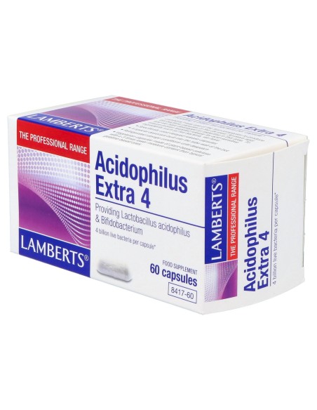Acidofilus Extra 4 S/Leche 60 Cap. (Refrigeracion)