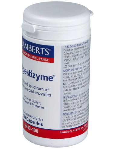 Digestizyme (Complejo De Enzimas) 100 Cap.