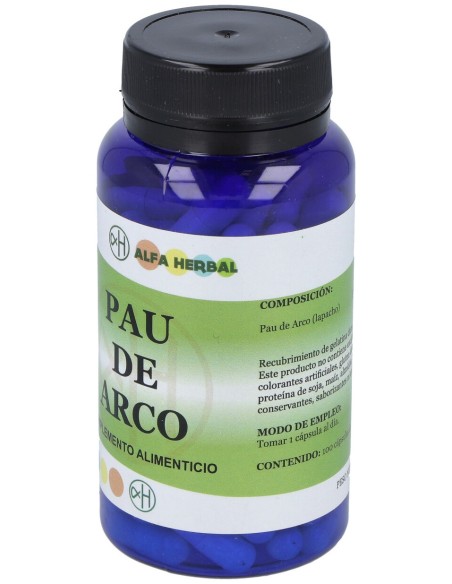 Alfa Herba Pau De Arco 100Caps