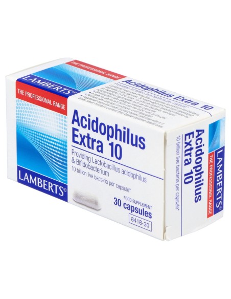 Acidofilus Extra 10 (Refrigeracion) 30Cap.