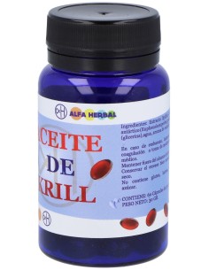 Alfa Herbal Aceite De Krill 60Caps