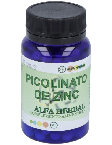 Alfa Herbal Picolinato De Zinc 90Caps