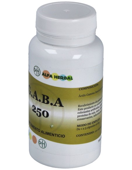Gaba 250Mg. 120Cap.