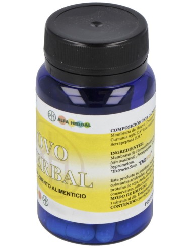 Alfa Herbal Ovomet Plus Ovo Herbal 30Caps