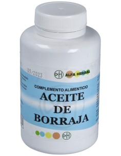 Alfa Herbal Aceite De Borraja 200 Perlas