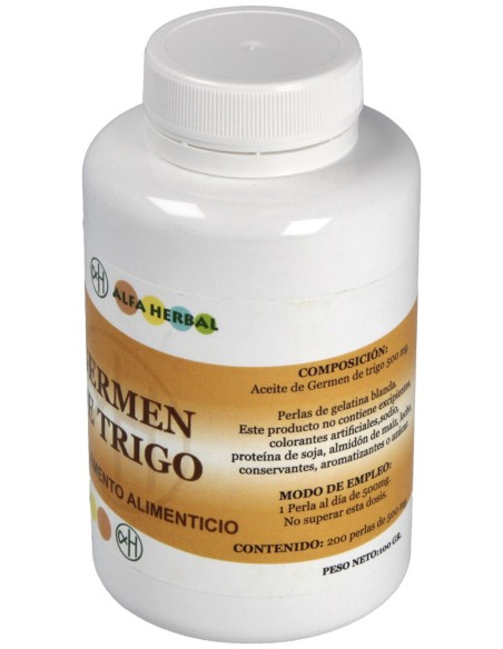Aceite De Germen De Trigo 200Perlas