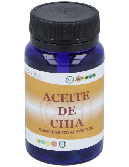 Alfa Herbal Aceite De Chia 60 Perlas