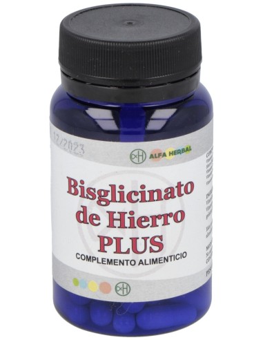 Bisglicinato De Hierro Plus 60Cap.