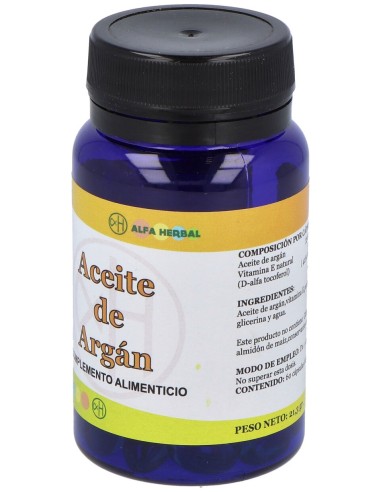 Alfa Herbal Aceite De Argan 60Caps