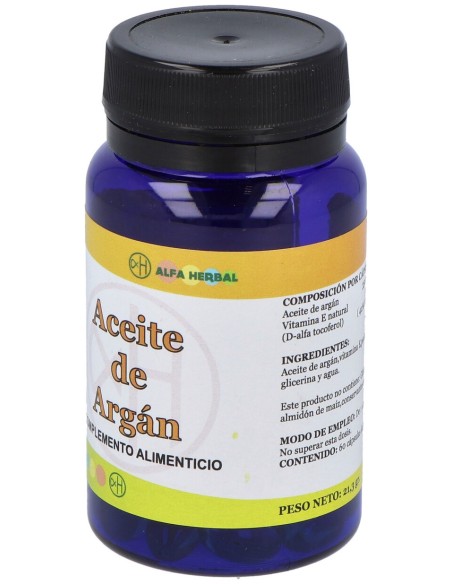 Alfa Herbal Aceite De Argan 60Caps